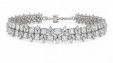 Multi-stone choker and studs