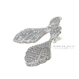Chandelier statement earrings