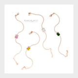 Gemstone tennis bracelets