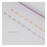 Star pave tennis bracelets