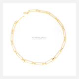 Layering link necklace