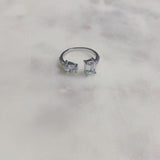 Esra adjustable princess and pear cut