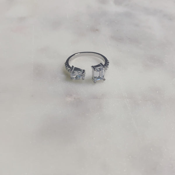 Esra adjustable princess and pear cut