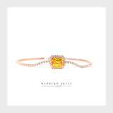 Gemstone tennis bracelets