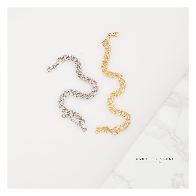 Chain link bracelet